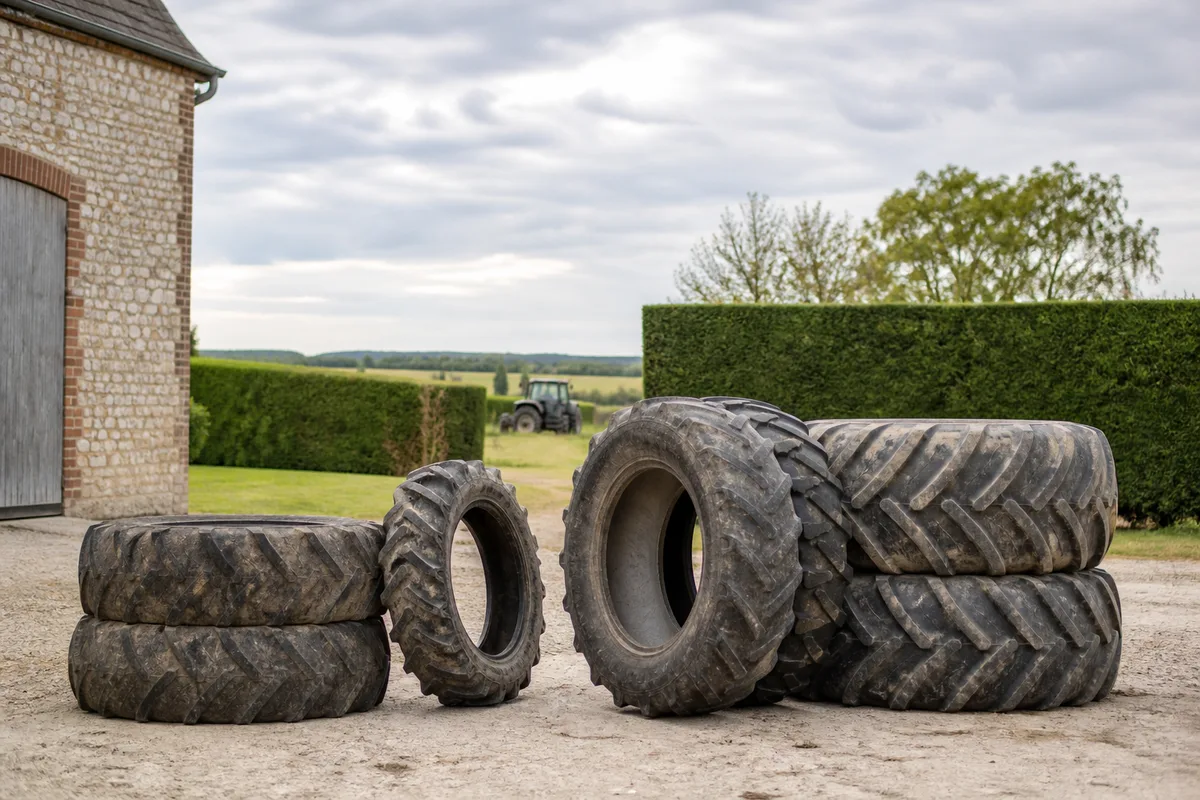 Pneus de tracteur d'occasion : bonne ou mauvaise idée